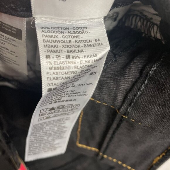 NEW Levis 511 Slim Men's W30 L32 Fit Jeans Black Advanced Stretch - Picture 7 of 9